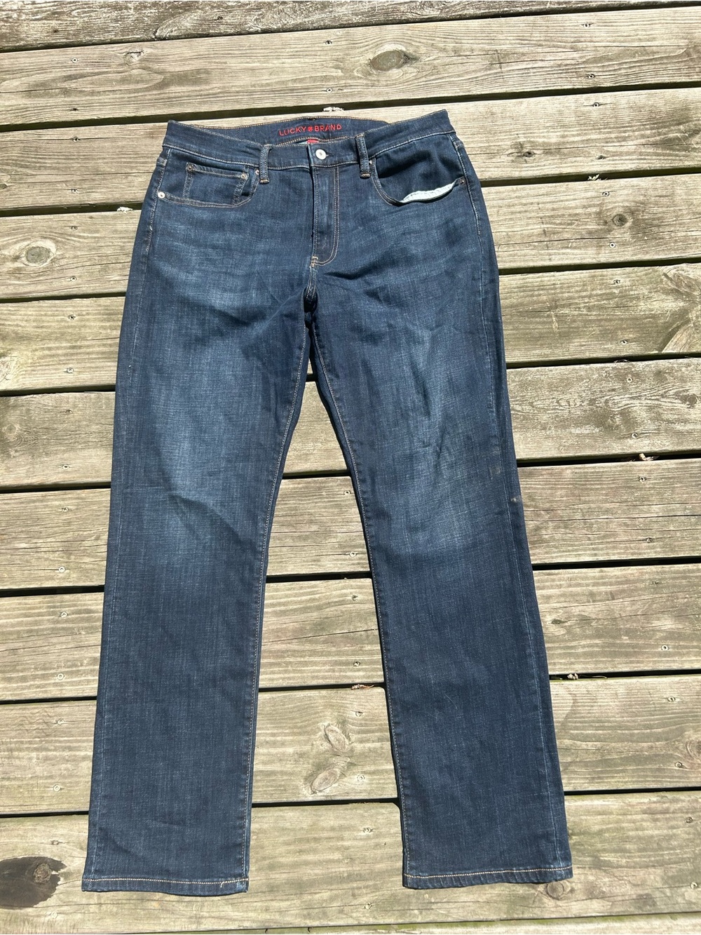 Lucky Brand Men's Indigo Straight-Leg Jeans